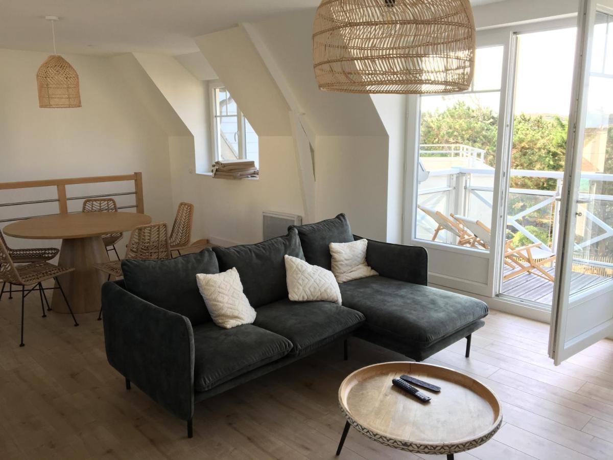 Nouveau! Superbe Appartement Avec Terrasse Vue Mer Ambleteuse Exterior photo